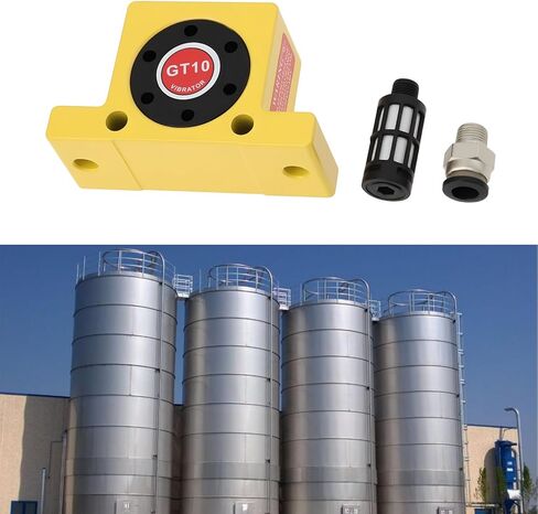 GT10 Aluminum Alloy Pneumatic Vibrator PT1/8 for Vibrating Table Filter Sieve in Saudi Arabia