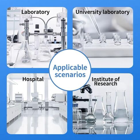 24/40 Glass Erlenmeyer Flask，Borosilicate Glass Heavy Wall Flask with Stopper & Standard Taper Outer Joint （1000ml in Kuwait