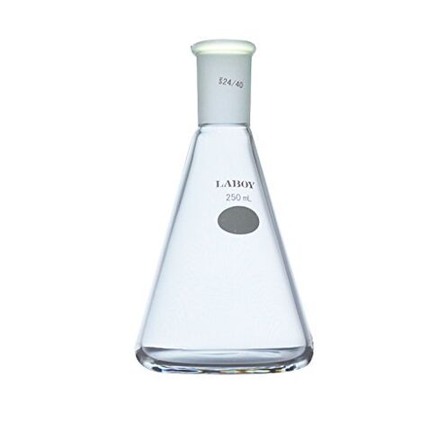 Laboy Glass 1000mL Erlenmeyer Flask Heavy Wall with 24/40 Standard Taper Joint in Saudi Arabia