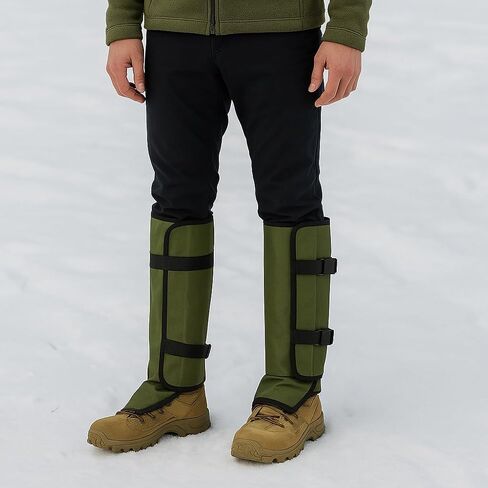 Snake Gaiters for Men Hiking Boots Adjustable Anti-Snake Leg Guards Waterproof Trail Gaiters Hunting Outdoor Protection in Saudi Arabia