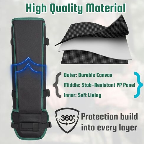 واقيات ساق الثعبان، واقيات مقاومة للثعبان للمشي لمسافات طويلة للرجال والنساء أسفل الساقين، ترقية واقية لدغة الثعبان قابلة للتعديل للصيد والمشي لمسافات طويلة والعمل في المزرعة in Kuwait