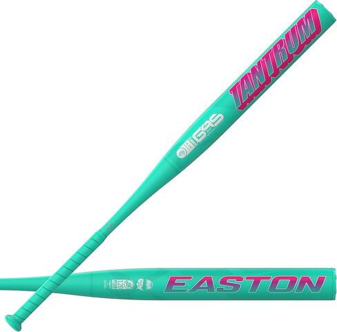 Easton | Tantrum Slowpitch Softball Bat | USSSA | 12.75" Barrel | Loaded | 1 Pc. Composite | ESU6TMNTL | Multiple Sizes in Saudi Arabia