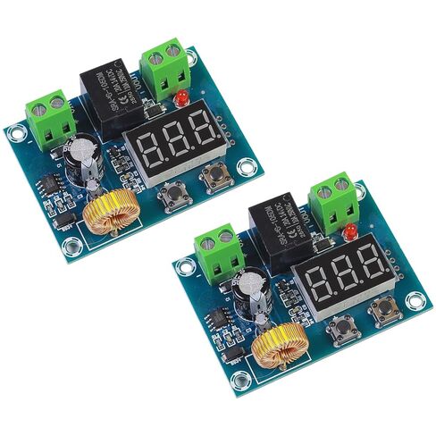 قطعتان من وحدة قطع الجهد المنخفض، وحدة حماية الجهد الرقمي DC 12V-36V، XH-M609 قطع الجهد المنخفض فوق حامي التفريغ لبطارية الليثيوم وبطارية التخزين in Kuwait