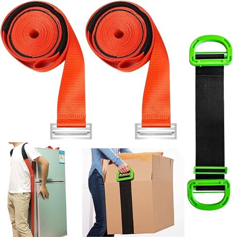 أحزمة كتف للأثاث، حزام رفع وتحريك الكتف لشخص واحد مع أشرطة مقبض قابلة للتعديل لحزام نقل الأثاث والأجهزة الثقيلة in Kuwait