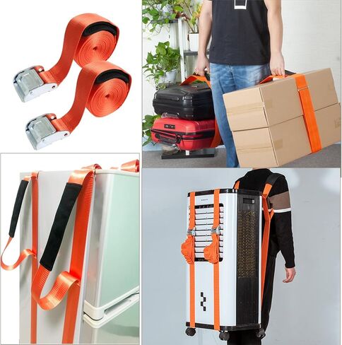 أحزمة كتف للأثاث، حزام رفع وتحريك الكتف لشخص واحد مع أشرطة مقبض قابلة للتعديل لحزام نقل الأثاث والأجهزة الثقيلة in Kuwait