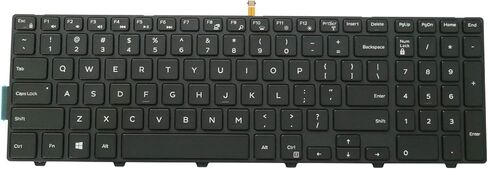 Autens Autens Laptop Place Keyboard متوافق مع Dell Inspiron 15 5000 Series 5542 5543 5545 5547 5548 5552 5557 5558 5559 ، 17 5000 Series 5748 5749 5755 5758 5759 in Kuwait