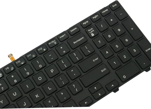 Autens Autens Laptop Place Keyboard متوافق مع Dell Inspiron 15 5000 Series 5542 5543 5545 5547 5548 5552 5557 5558 5559 ، 17 5000 Series 5748 5749 5755 5758 5759 in Kuwait