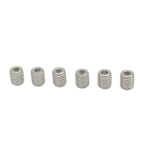 6pcs M7 x 9mm Grub Screws, Alloy Steel Hex Socket Set Screws for Speaker Amplifier Terminal in Saudi Arabia