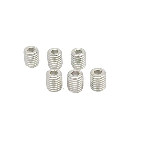6pcs M7 x 9mm Grub Screws, Alloy Steel Hex Socket Set Screws for Speaker Amplifier Terminal in Saudi Arabia
