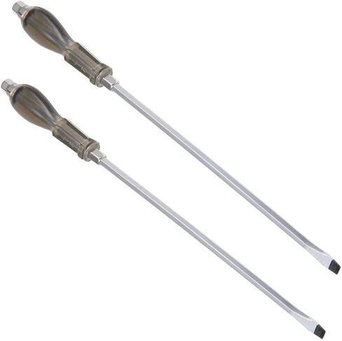 Utoolmart 2Pcs Slotted Impact Screwdriver 12 Inch Keystone Demolition Driver Magnetic Nut Driver for Added High-Torque, Tight Spaces, Precise Tightening Bolts and Nuts in Saudi Arabia