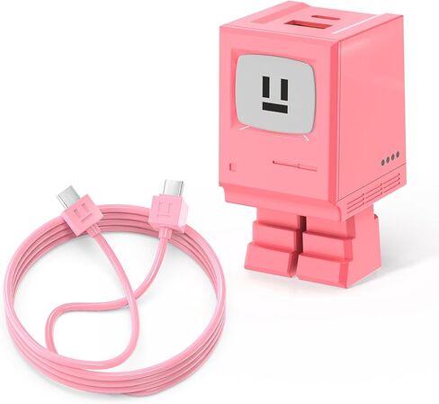 Aolcev for iPhone Charger Fast Charging Bling USB C Charger Block 20W Type C Charger Cable Fast Charging Blocks with USB C Cable for iPhone 16 15/16 Pro/ 16 Pro Max iPad USB C Wall Charger for Women in Kuwait