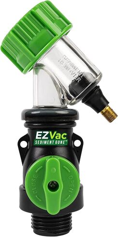 EZVac Sediment Gone™ Water Heater Sediment Removal Tool – Flushes, Cleans & Breaks Up Sediment Clogs in Electric or Gas Water Heaters – Easy DIY Water Heater Cleaning Tool in Saudi Arabia