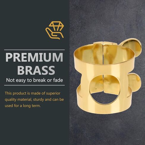 قابل للتعديل ألتو الساكسفون القصب كليب ضمد صغير الحجم النحاس الساكسفون المشبك أداة الرياح الملحقات in Kuwait