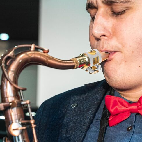 SUPVOX ألتو الساكسفون مشبك ربط الفضة السحابة ل ألتو الساكسفون المعبرة أداة الرياح جزء ساكس مشبك للرأس in Kuwait