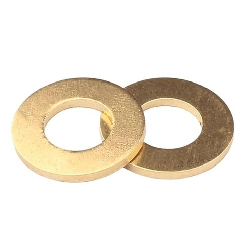 washers, Brass Flat Washer Sealing Rings Metal M2 to M24 0.4 to 4mm 2 to 100 Pcs(M4x10x0.8mm (30pcs)) in Kuwait