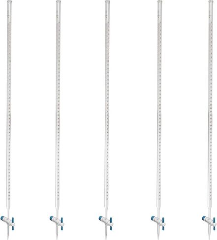 9280-3-5 سحاحة مع محبس PTFE 100 مل. الفئة أ. عبوة من 5 قطع. in Saudi Arabia