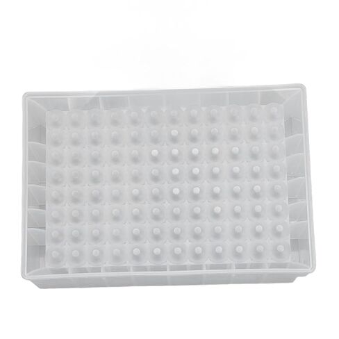 Estink 10 Pieces Deep Well Plate, 2.2mL Capacity, Polypropylene Storage Microplates for ID Systems and Automated Pipetting Systems in Kuwait
