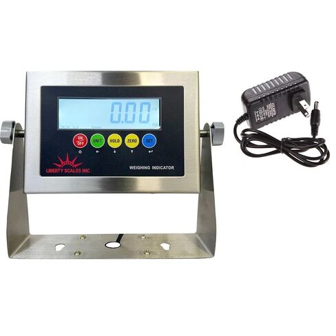 Liberty LS-7512-SS-C مؤشر LCD من الفولاذ المقاوم للصدأ لمقياس المقعد أو الأرضية in Saudi Arabia