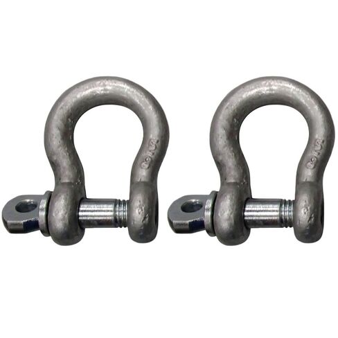 اثنين 3/4 "برغي دبوس أغلال Clevis D حلقة مرساة 3.25 طن رفع حلقة حفارة السحب in Kuwait