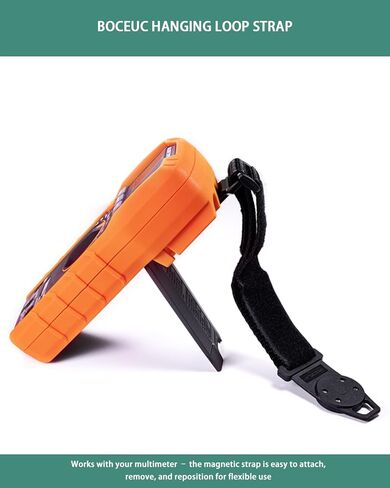 Magnetic Multimeter Strap for Klein Tools MM & CL Series MM400 MM300 CL600 CL700 CL800 CL900 MM600 MM700 CL390 CL445 MM325 CL450 CL120 Hands-Free Hanging Accessory in Saudi Arabia
