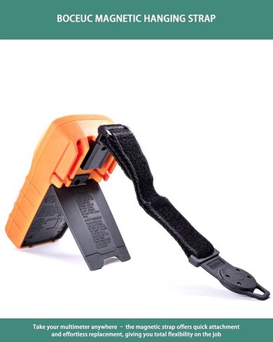 Magnetic Multimeter Strap for Klein Tools MM & CL Series MM400 MM300 CL600 CL700 CL800 CL900 MM600 MM700 CL390 CL445 MM325 CL450 CL120 Hands-Free Hanging Accessory in Saudi Arabia