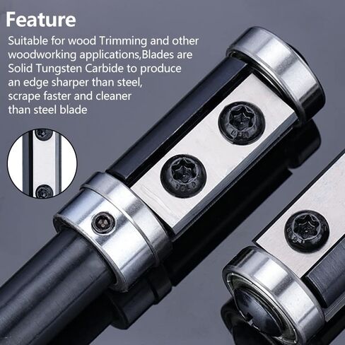 1 قطعة قاطعة المطحنة 1/2 عرقوب فلوش تقليم راوتر بت مع كربيد إدراج المسوي بت أدوات النجارة (1l2x19x50) in Kuwait