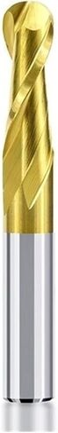 1pcs Carbide 2 Flute Ball Nose End Mills 3.175/4/6/8/10/12mm Shank CNC Router Bit Carbide Milling Cutter Woodworking Tool(3.175x3.175x22x38) in Kuwait