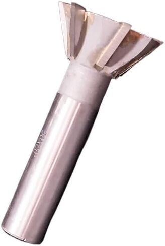 1pcs Dovetail Slotting Cutter 45 Degrees 60 Degrees Straight Shank HSS Dovetail Cutter Dovetail Slot End Mill CNC Router Bit for Metal Mold Steel Cast Iron Carbon Steel(60 degrees,D30Xd16X100L) in Kuwait