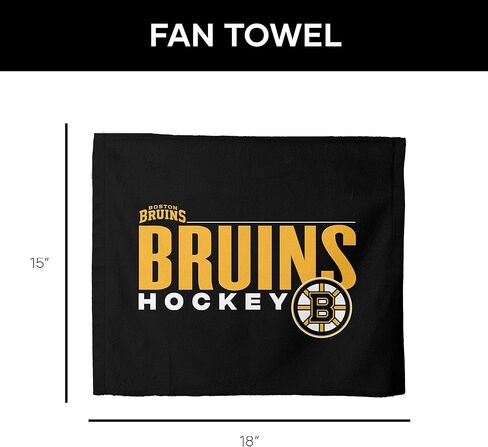 Northwest Boston Bruins NHL City Hockey Rally Towel 18 x 15 Inches in Saudi Arabia
