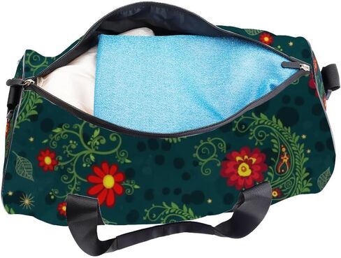 Delicate Flowers Easy Clean Duffle Bags For Men Women Oxford Tote Bags Adjustable Shoulder Strap, Convertible Carry Backpack Goth Gym Bag For Sleepover Boxing Gym Backpack Men in Kuwait