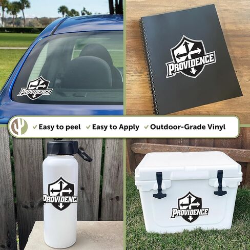 ملصق ملصق من الفينيل لزجاجة مياه للكمبيوتر المحمول وزجاجة مياه للسيارة بروفيدانس كوليدج فرايرز (IND 16) in Kuwait