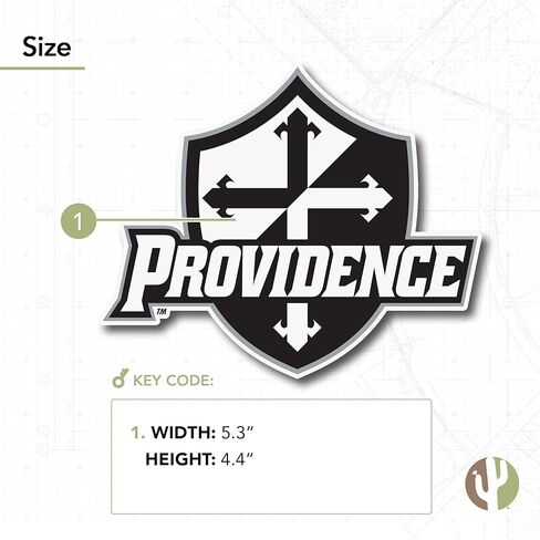 ملصق ملصق من الفينيل لزجاجة مياه للكمبيوتر المحمول وزجاجة مياه للسيارة بروفيدانس كوليدج فرايرز (IND 16) in Kuwait