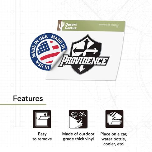 ملصق ملصق من الفينيل لزجاجة مياه للكمبيوتر المحمول وزجاجة مياه للسيارة بروفيدانس كوليدج فرايرز (IND 16) in Kuwait