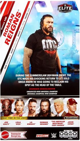 WWE Roman Reigns Elite 120 in Saudi Arabia
