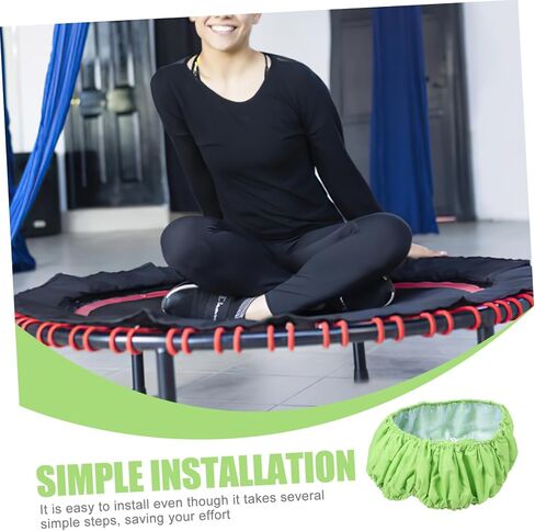 Toyvian Big Trampoline Spring Protector Cover Weather-Resistant Trampoline Accessory for Outdoor Fun Easy to Install Thickened Cushion Foot in Saudi Arabia