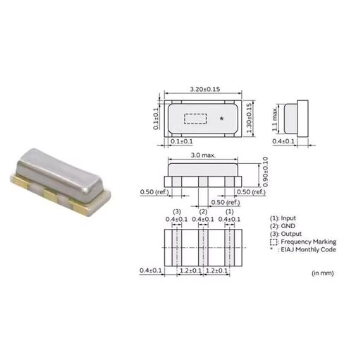 (10 قطعة) SMD 3213 3215 مرنانات كوارتز 3.2x1.3 مللي متر 8 ميجا هرتز 10 12 متر 16 متر 20 متر 12.000 ميجا هرتز 16.000 ميجا هرتز 20 ميجا هرتز كريستال كوارتز (8 متر) in Kuwait