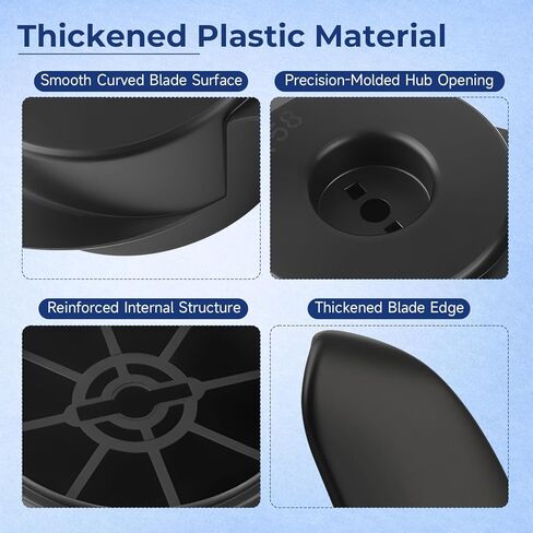 Trolling Motor Propeller Blade Weedless Wedge 2 Prop Compatible with Minn Kota MKP-33 Ulterra Terrova 80lb/101lb Replace#: 1865018 in Kuwait