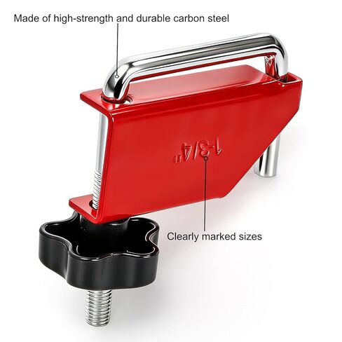 DEAYOU 4 PCS Hose Pinch Off Pliers Set, Carbon Steel Hose Clamp Pliers for Flexible Fuel Line, Coolant, Radiator, Heater, Hose Clamp Tool Kit, 3/8", 1/2", 1", 1-3/4", Without Damaging The Line in Saudi Arabia
