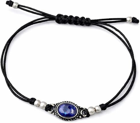 Turquoise Stone Macrame boho bracelet For Women Girls Gift for her, Natural Gemstone Chain Bracelet, Handmade Adjustable Bracelet, Solitaire Bracelet Christmas Gift for her in Saudi Arabia