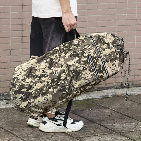 Skateboard Backpack Bag, Water-Resistant with Outer Pocket & Adjustable Strap, 34-Inch Universal Carry Case for Cruiser and Longboard in Camouflage in Saudi Arabia