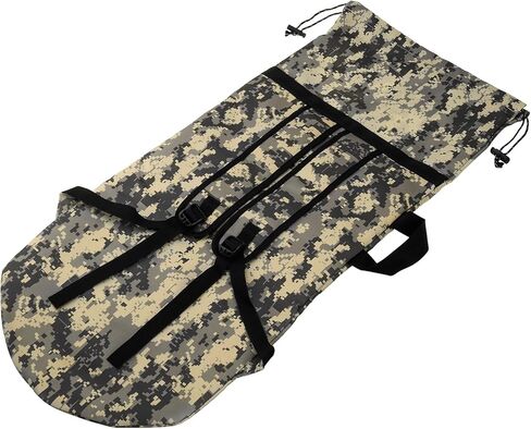 Skateboard Backpack Bag, Water-Resistant with Outer Pocket & Adjustable Strap, 34-Inch Universal Carry Case for Cruiser and Longboard in Camouflage in Saudi Arabia