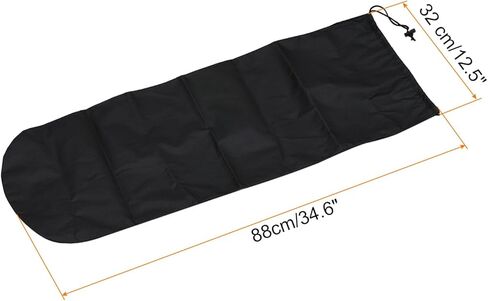 حقيبة لوح تزلج مقاس 34.6 × 12.5 بوصة، حقيبة ظهر لحمل لوح التزلج مقاومة للماء ومحمولة مع حزام كتف واحد للسفر والتزلج in Saudi Arabia