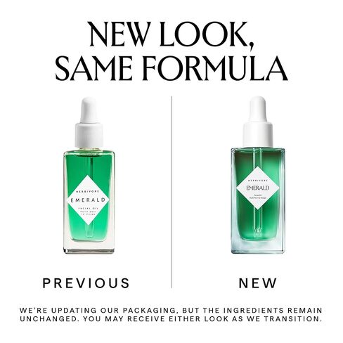 Herbivore Emerald Deep Moisture Oil للوجه-ترطيب زيت الوجه ، التهدئة والترطيب ، القائمة على النبات ، نباتي ، خالي من القسوة ، 30 مل / 1 أوقية in Kuwait