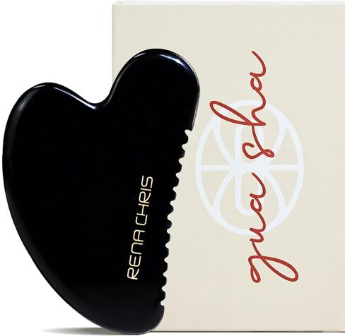 أدوات الوجه رينا كريس غوا شا، أداة غواشا الكوارتز الوردي للوخز بالإبر، أداة تدليك يدوية لنحت الفك وتقليل الانتفاخ، أداة تدليك الوجه غوا شا، هدية للعناية بالبشرة (وردي) in Kuwait