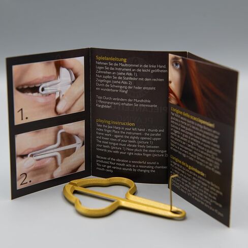 Schwarz SH-15GE Gold Edition Jaw Harp – فردي – #15GE in Kuwait