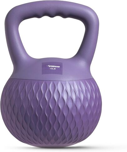 YIGUO Soft Kettlebell، قاعدة مبطنة مقاومة للصدمات وقبضة مضادة للانزلاق، جرس غلاية تدريب القوة للنساء والرجال، التمرين المنزلي in Kuwait