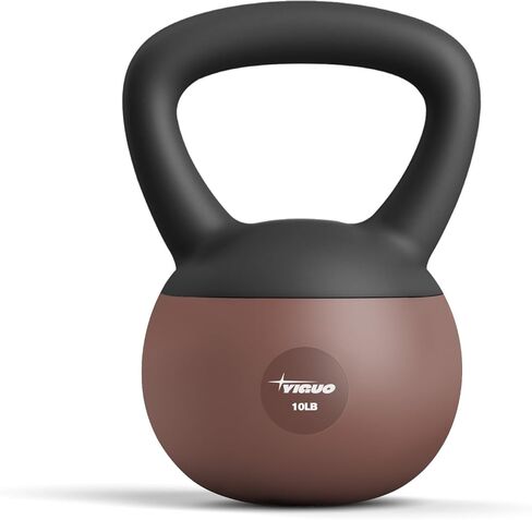 YIGUO Soft Kettlebell، قاعدة مبطنة مقاومة للصدمات وقبضة مضادة للانزلاق، جرس غلاية تدريب القوة للنساء والرجال، التمرين المنزلي in Kuwait