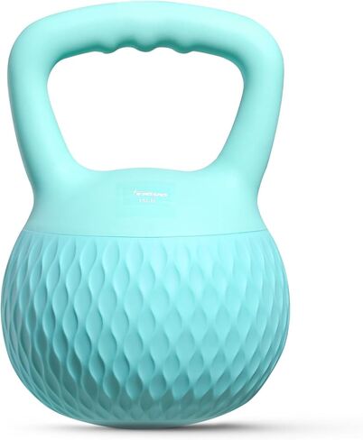 YIGUO Soft Kettlebell، قاعدة مبطنة مقاومة للصدمات وقبضة مضادة للانزلاق، جرس غلاية تدريب القوة للنساء والرجال، التمرين المنزلي in Kuwait