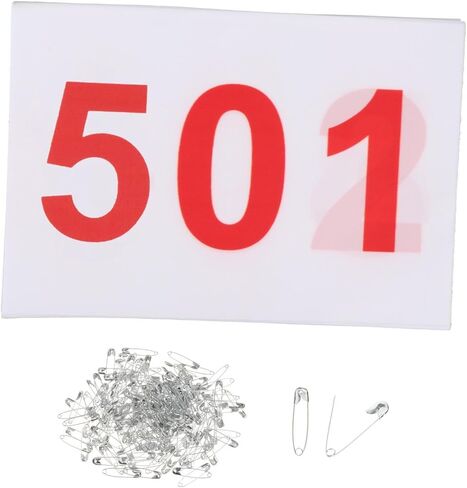 Premium Running Bibs Set for Athletes Race Numbers for Sports Competitions in Saudi Arabia
