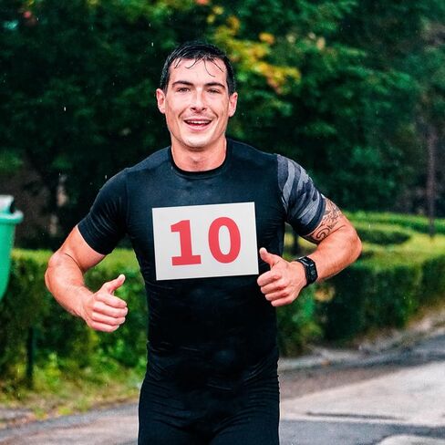Didiseaon 10pcs Running Race Number Bibs White Background Red Digits Lightweight Reusable Marathon Competitor Numbers for Long-Distance Running Athletic Events in Saudi Arabia